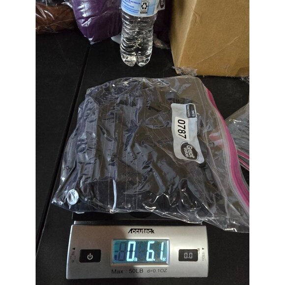 Decree Black Pinstriped Button Front Vest Size Medium Steampunk Dark Academia - Picture 12 of 12